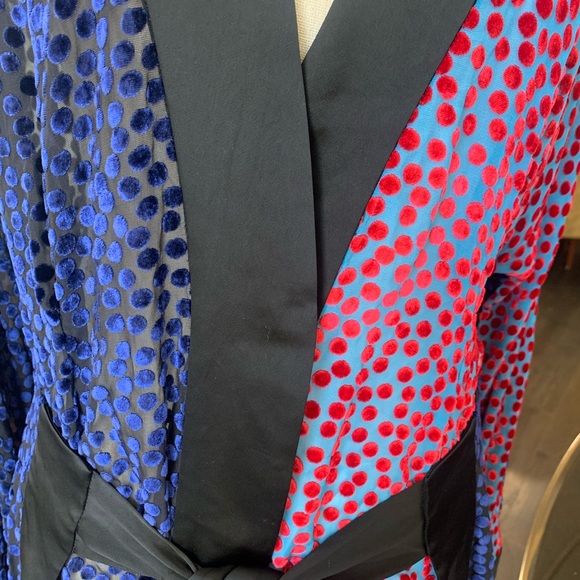 Gorgeous Burnout Kimono style wrap dress - Picture 5 of 16